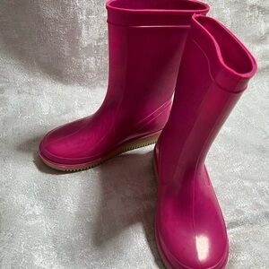 🌷🐻‍❄️ Beautiful Pink Kids' Rain Boots with Panda Design🐼🌷